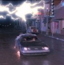 Marty McFly, the DeLorean time machine, and a bolt of lightning