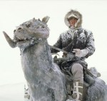 Han risks his life in deadly weather to save Luke.