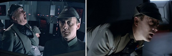 Darth Vader kills Admiral Ozell and Captain Needa for their failures.