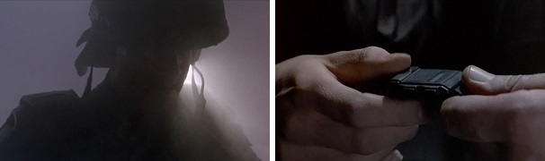 The marines get separated by the smoke, and Hicks later gives Ripley a locator to prevent that from happening again. The marines get separated by the smoke, and Hicks later gives Ripley a locator to prevent that from happening again.