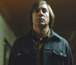 Anton Chigurh never meets the Texas sheriff who's pursuing him in No Country for Old Men.