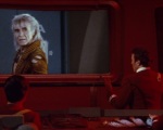 Khan and Kirk speak via viewscreen but never in person.