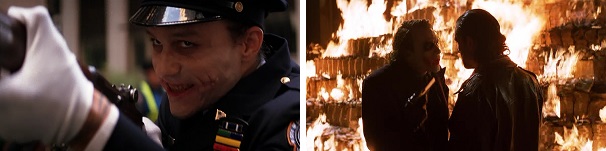 Bruce Wayne and the police are too late to stop the Joker from attacking people.