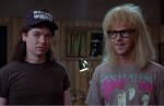 Wayne and Garth are not saviors, but they are content to point out plot holes.