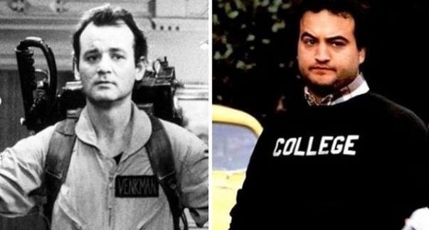 Bill Murray got the leading role in Ghostbusters after the actor the part was written for, John Belushi, passed away.