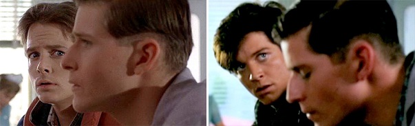 Michael J. Fox replaced Eric Stoltz as Marty McFly in the middle of production of Back to the Future.