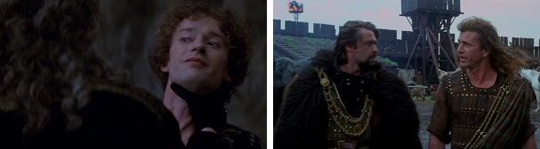 Longshanks and William Wallace try to inspire others to be good kings.