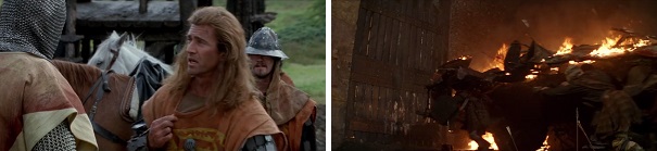 William Wallace sneaks into an English fort and barges into York.