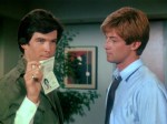 Pierce Brosnan plays a con artist masquerading as a P.I. named Remington Steele