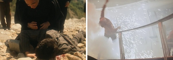 The Godfather Part II and Star Trek II start with a bang. The Godfather Part II and Star Trek II start with a bang.