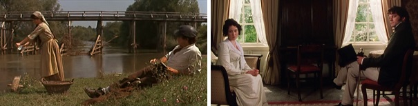 Hodel and Perchik mirror Elizabeth Bennet and Mr. Darcy.