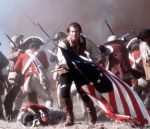 In The Patriot, Mel Gibson fights the British on America's behalf.