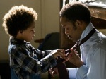 Pursuit of Happyness is about Chris Gardner struggling to provide a future for his son.