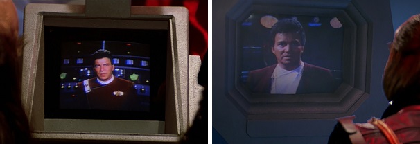 Kruge recognizes Kirk from the Genesis video he obtained illicitly.