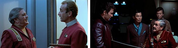 Scotty sabotages the Excelsior and automates the Enterprise.