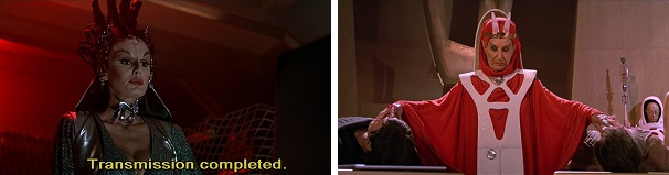 The Genesis data and Spock's katra are transferred with opposite results for the givers.