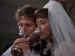 Steven and his bride drink from a ceremonial cup.