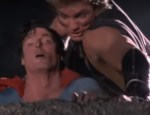 Superman fights Nuclear Man on the Moon in Superman IV.