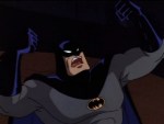 Batman screams in fury after letting down Commissioner Gordon.