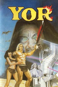 Yor: The Hunter from the Future movie poster.