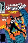 The Amazing Spider-Man #252 featured Spider-Man back in NYC in his black costume.