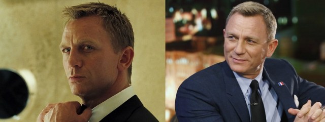 Daniel Craig then and now.